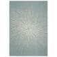 Safavieh Evoke EVK228J 3" x 5" Aqua and Ivory Area Rug, , large