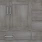 Lexora Home Jacques 80" Double Bathroom Vanity in Distressed Grey with 2 cm White Quartz Top and Rectangular Sinks, , large