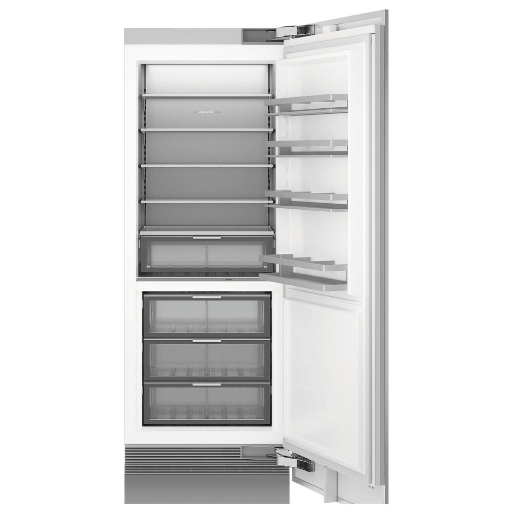 Fisher &amp; Paykel Series 11 15.6 Cu. Ft. Integrated Column Freezer with Left Hinge in Panel Ready, , large