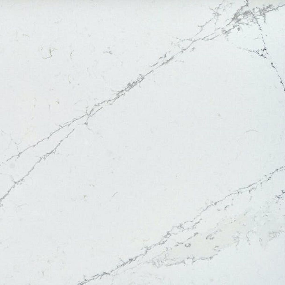 James Martin Vanities Athens 30&quot; Single Bathroom Vanity in Glossy White with 3 cm Ethereal Noctis Quartz Top and Rectangular Sink, , large