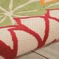 Nourison Aloha 2" x 6" Green Indoor/Outdoor Runner, , large