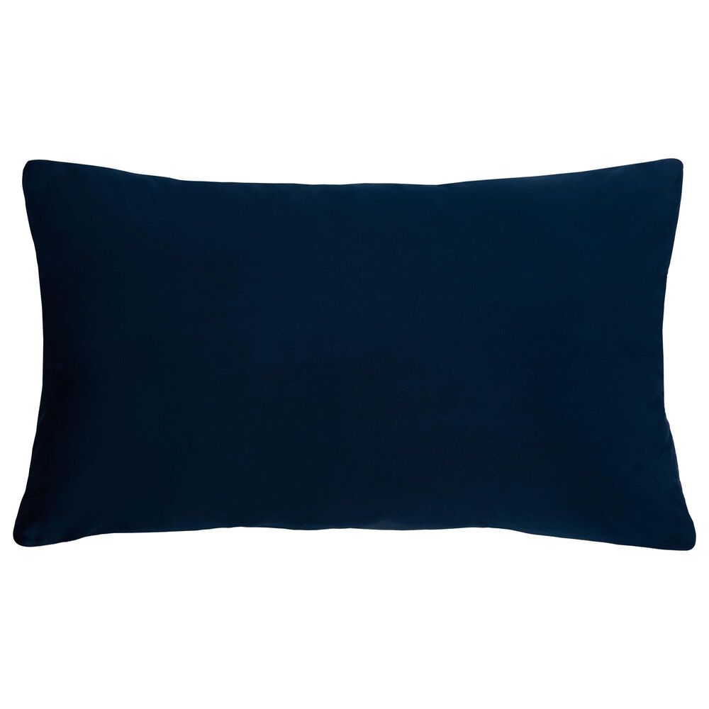Safavieh Loran 12&quot; x 20&quot; Pillow in Navy and Gray, , large