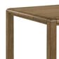 Crown Mark Cockrell Counter Height Extension Table in Antique Brown - Table with 1-18" Leaf, , large