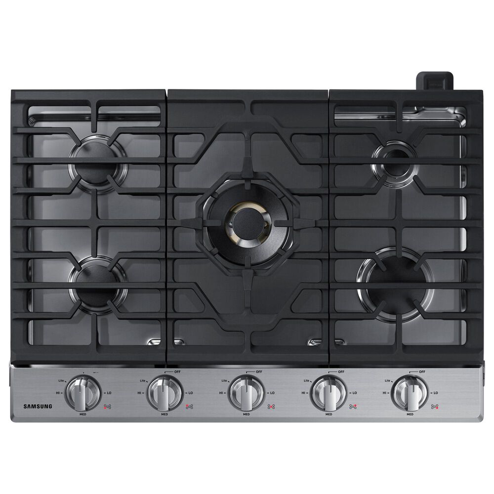 Samsung Bespoke 2-Piece Kitchen Package with Bespoke 30" Combination Wall Oven and 30" Gas Cooktop in Stainless Steel, , large