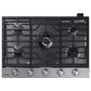 Samsung Bespoke 2-Piece Kitchen Package with Bespoke 30" Combination Wall Oven and 30" Gas Cooktop in Stainless Steel, , large