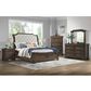 New Heritage Design Lyndhurst 5-Piece Queen Bedroom Set in Walnut Brown, , large