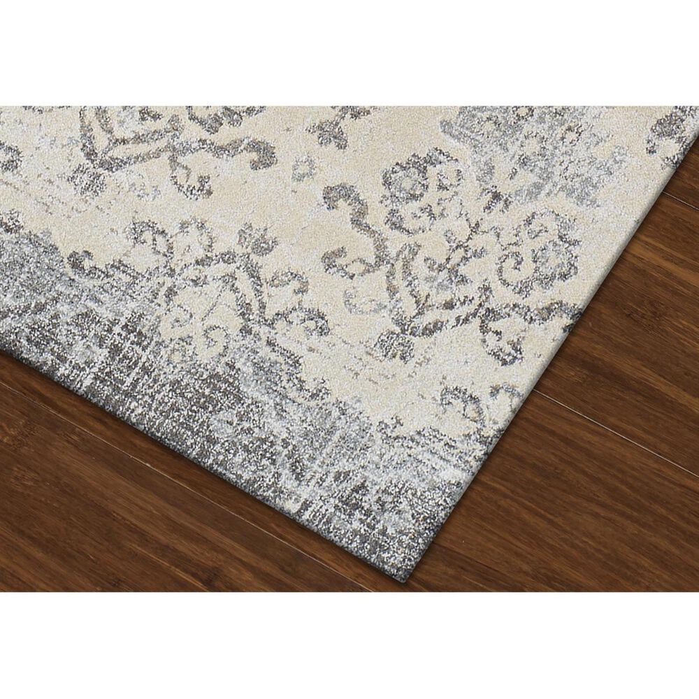 Dalyn Rug Company Antigua AN11 9&#39;5&quot; x 13&#39;2&quot; Pewter Area Rug, , large