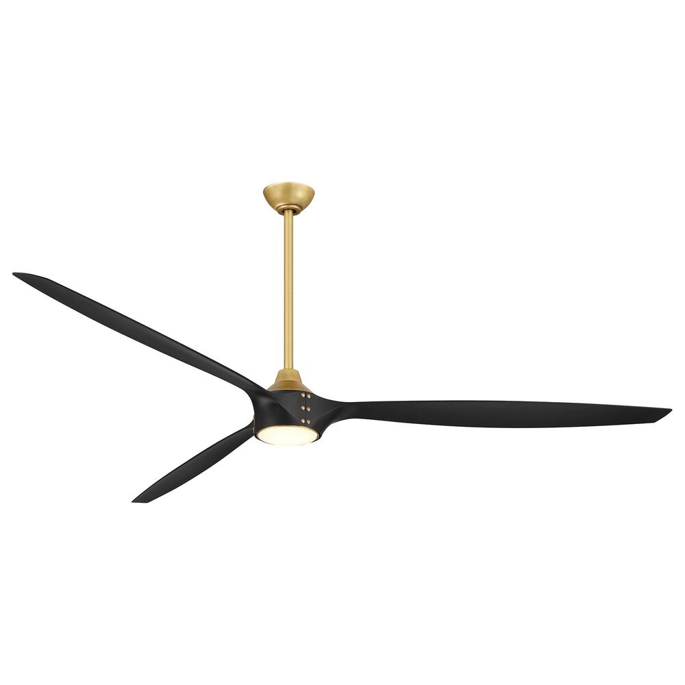 Minka-Aire Pierce 84" LED Smart Ceiling Fan in Legacy Brass, , large