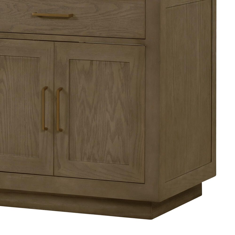 Lexora Home Abbey 84&quot; Double Bathroom Vanity in Grey Oak with 2 cm White Carrara Marble Top and Rectangular Sinks, , large