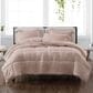 Pem America Cannon Solid 3-Piece Full/Queen Comforter Set in Blush, , large