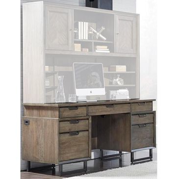 Riva Ridge Harper Point 66" Credenza Desk Only in Fossil, , large