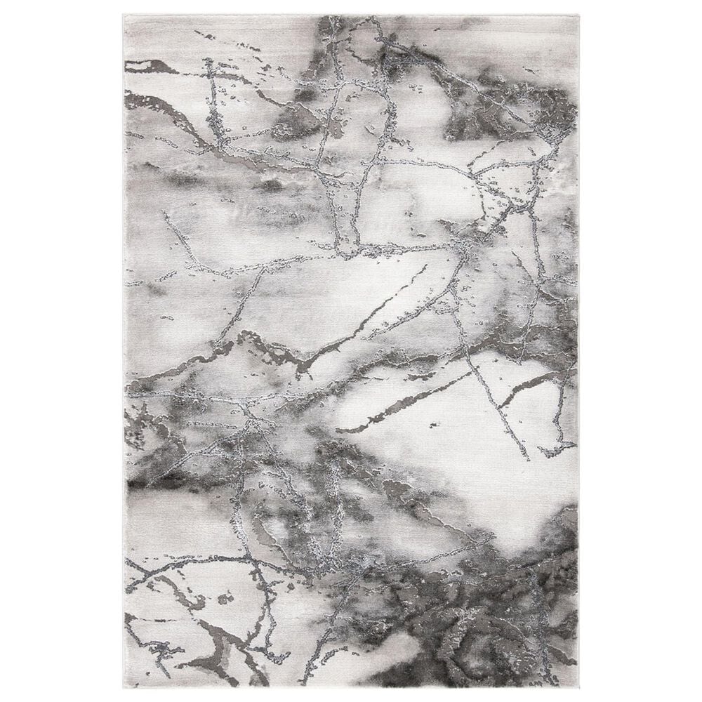 Safavieh Craft CFT877G 4" x 6" Grey and Silver Area Rug, , large