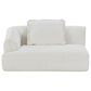 Hearth and Haven 2-Piece Right Facing L-Shaped Sectional Sofa with Pillow Back Cushions in White, , large