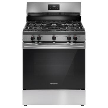 Frigidaire 30" Freestanding Gas Range with Quick Boil Burner in Stainless Steel, , large