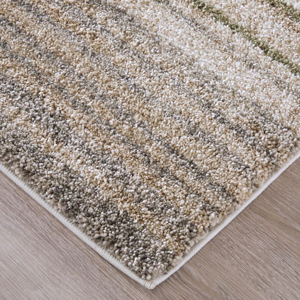 Feizy Richmond Gray and White 10&#39; x 12&#39;8&quot; Area Rug, , large