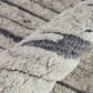 Feizy Broadfield 7"9" x 9"9" Ivory and Charcoal Area Rug, , large