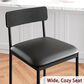 GARVEE 25.5" Bar Stool in Black (Set of 4), , large