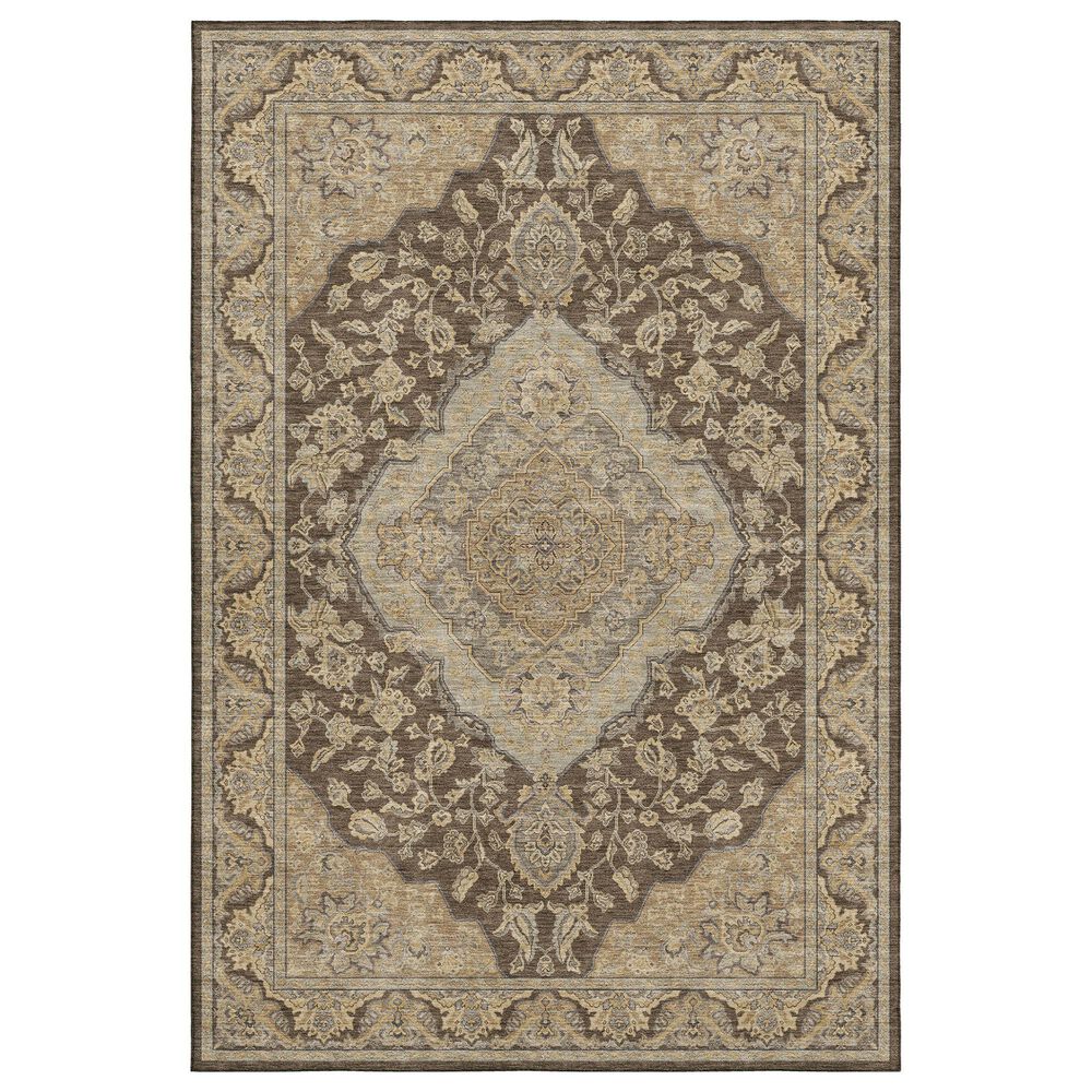 Dalyn Rug Company Hatay HY3 3" x 5" Chocolate Area Rug, , large
