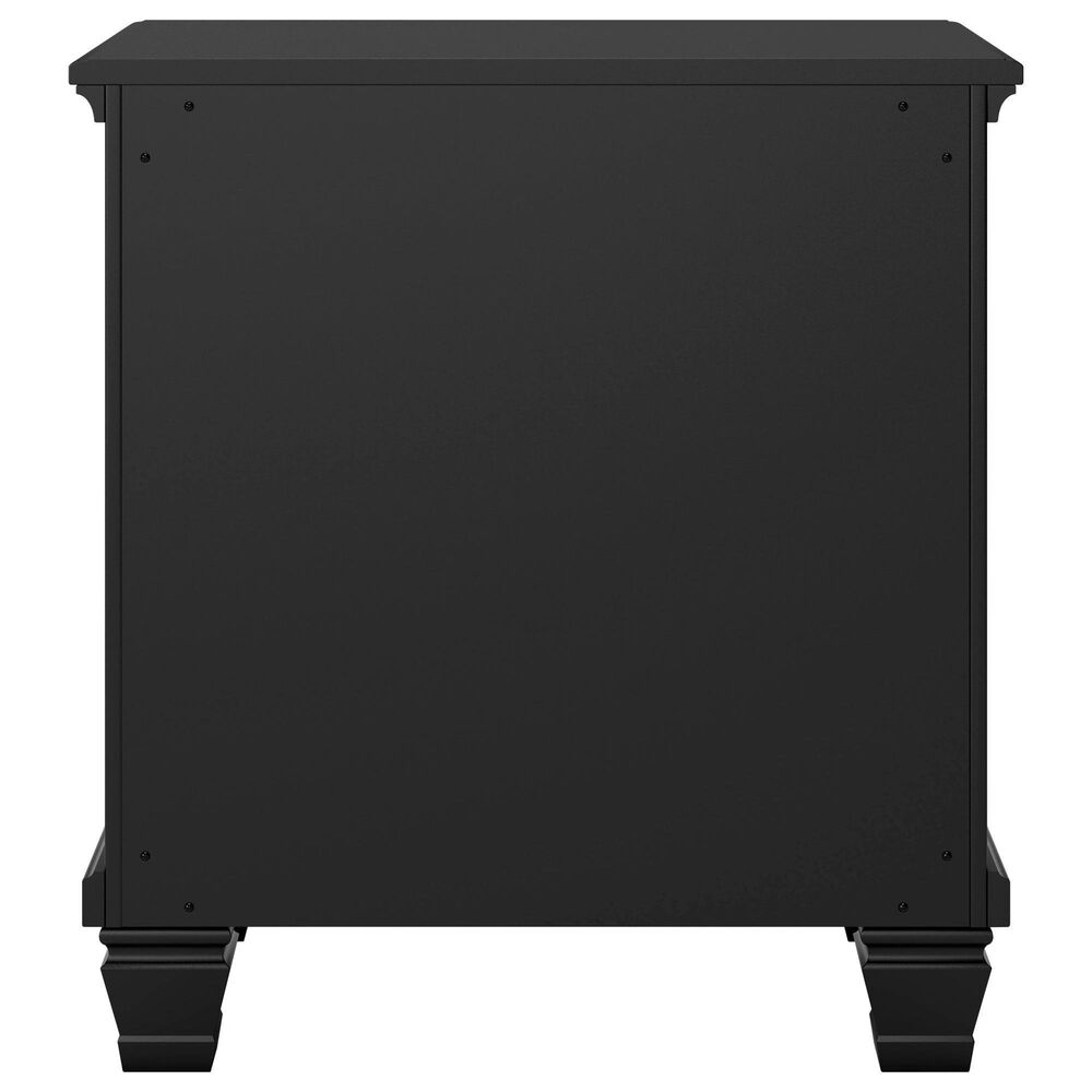 Ashley Lanolee 2-Drawer Nightstand in Black, , large