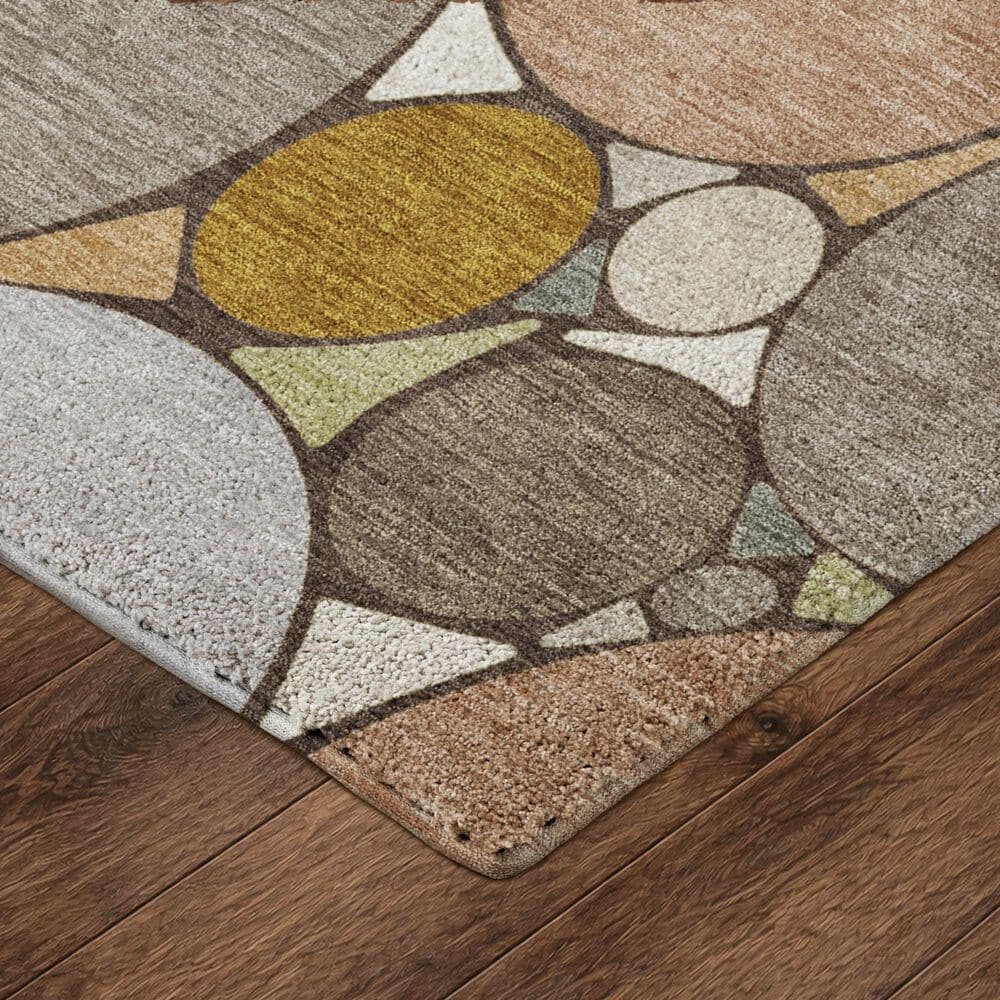 Dalyn Rug Company Kenner Taupe 8' Round Area Rug, , large