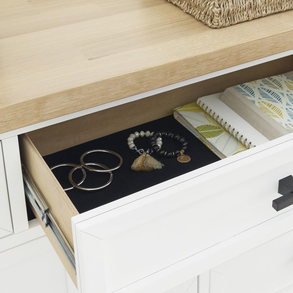 Ashley Ashbryn Dresser in White and Natural, , large