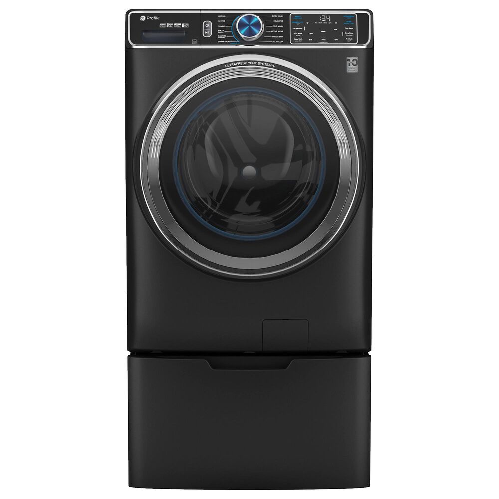 GE Appliances 16&quot; Laundry Pedestal in Carbon Graphite, , large