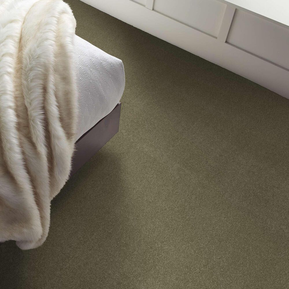Shaw Luxuriant Carpet in Moss Grove, , large