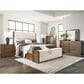 Ashley Marxmore 3 Drawer Nightstand in Brown, , large