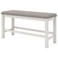 Ashley Robbinsdale 49" Counter Height Bench in Antique White, , large