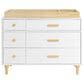 Babyletto Lolly 6 Drawer Double Dresser in White and Natural, , large