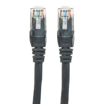 Intellinet 7" Network Cable, Cat6, UTP in Black, , large