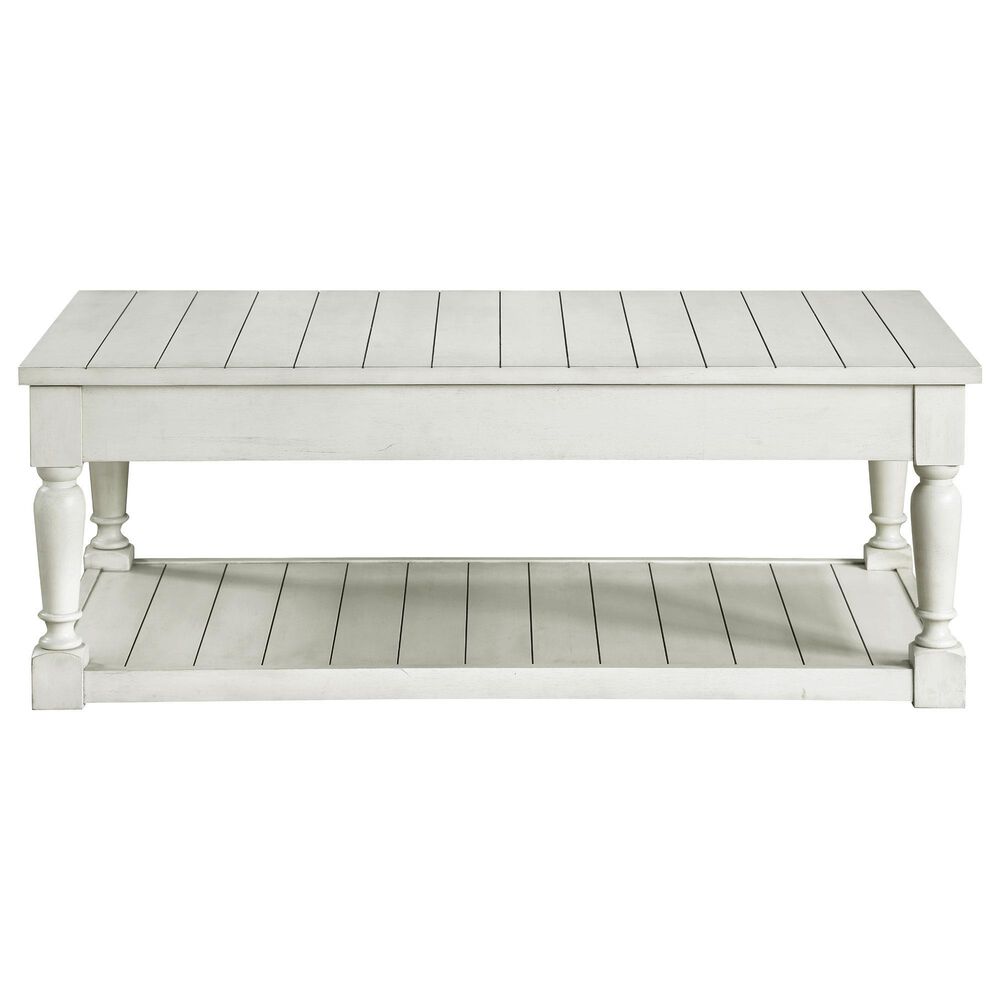 Steve Silver Furniture Hemingway Lift Top Coffee Table in Alabaster, , large