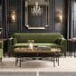 Jennifer Taylor Home Josephine 84.5" Upholstered Modern Sofa in Olive Green Velvet, , large