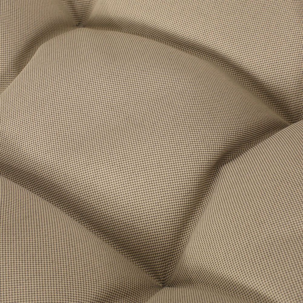 Hearth and Haven Elon Cocoon Outdoor Chair with Light Brown Cushion in Brown, , large
