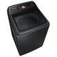 Samsung 5.5 Cu. Ft. Smart Top Load Impeller Washer and 7.4 Cu. Ft. Electric Dryer in Brushed Black, , large