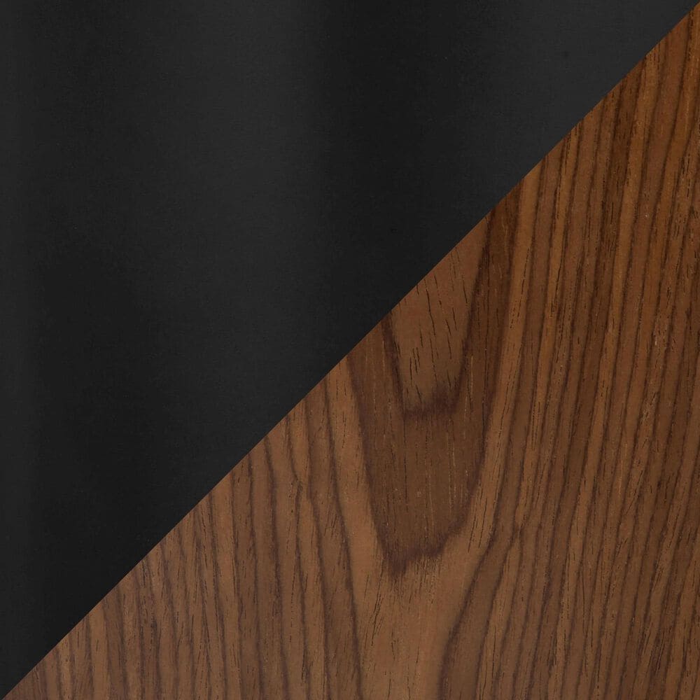 Grandview Gallery Noah Table Lamp in Walnut and Black, , large
