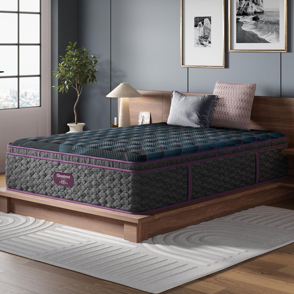 Beautyrest World Class Level Three Medium Pillow Top Queen Mattress, , large