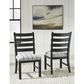 Ashley Ridgester Side Chair in Black, , large