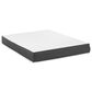 Hearth and Haven Southbay Daisy Firm Memory Foam Twin Mattress, , large