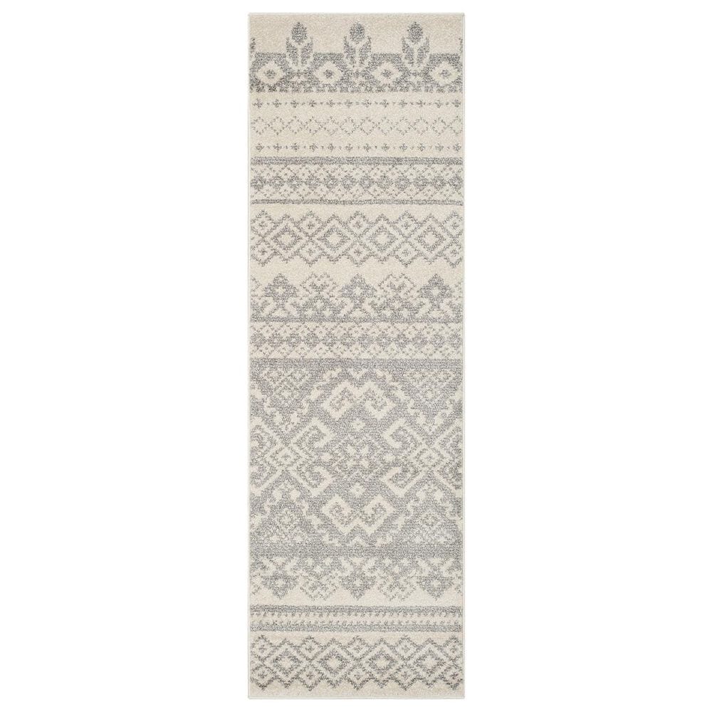Safavieh Adirondack ADR107B-26 2"6" x 6" Ivory/Silver Runner, , large