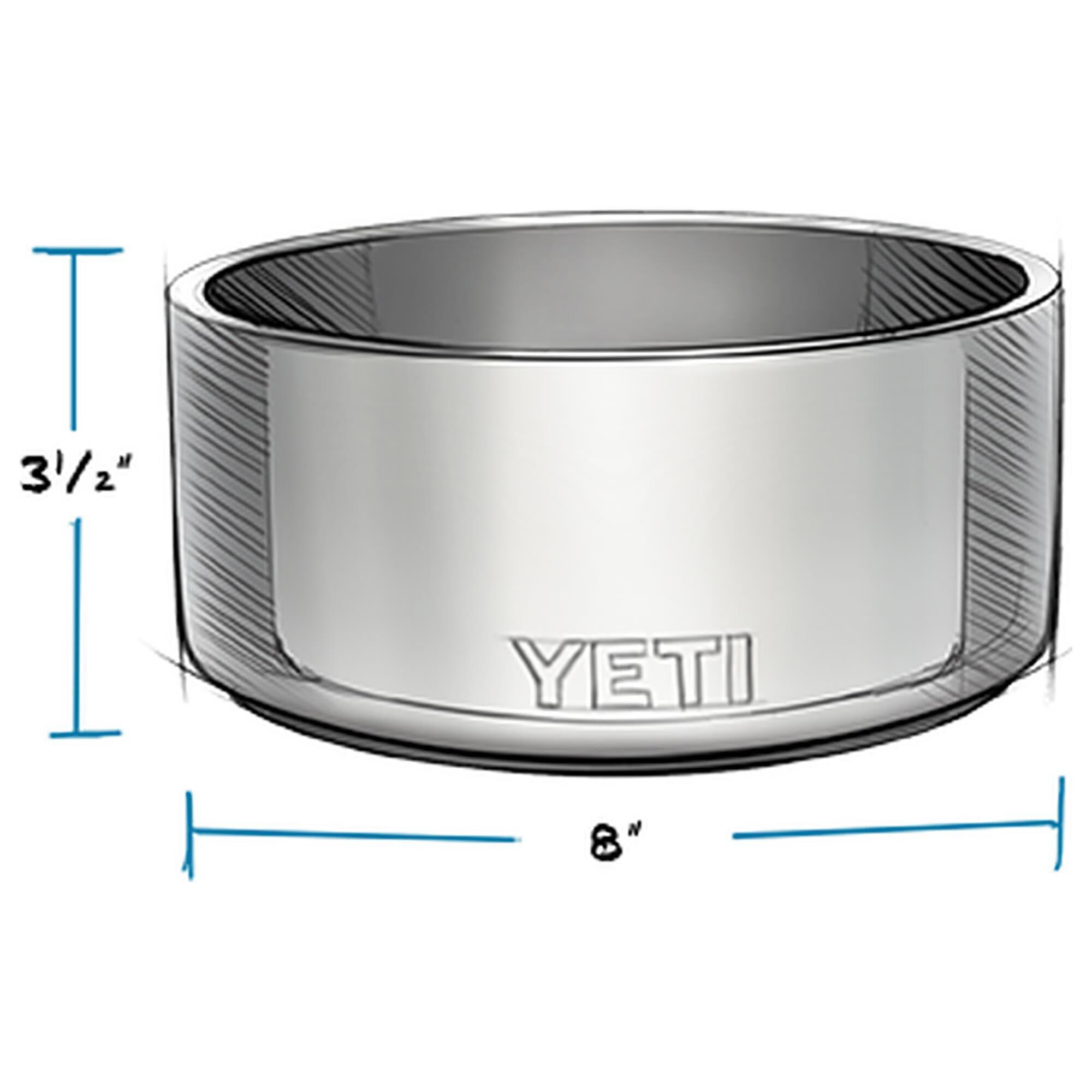 YETI Boomer 8 Dog Bowl in Black NFM