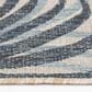 Central Oriental Melbourne Dalan 7"10" x 9"10" Vanilla and Lagoon Area Rug, , large