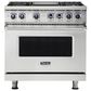 Viking Range 36" Dual Fuel Freestanding Range in Stainless Steel, , large