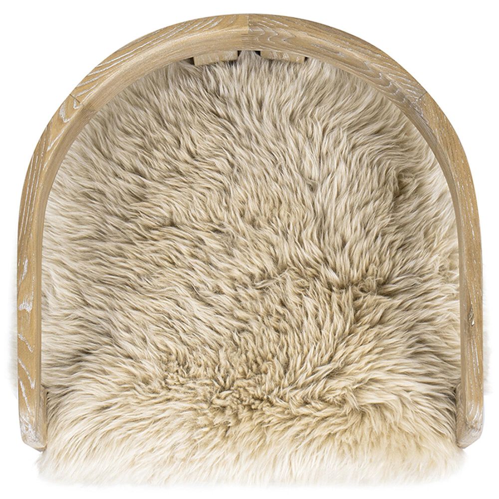 Jennifer Taylor Home Millwick 26.5" Counter Stool with Natural Blonde Cushion in Rustic Blonde, , large