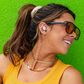 JLab Go Air Pop True Wireless Earbuds in Lilac, , large
