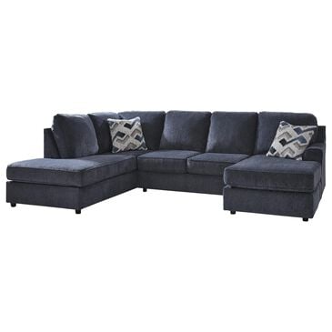 Ashley Maxon Place 2-Piece Right Facing Stationary Sectional in Navy, , large