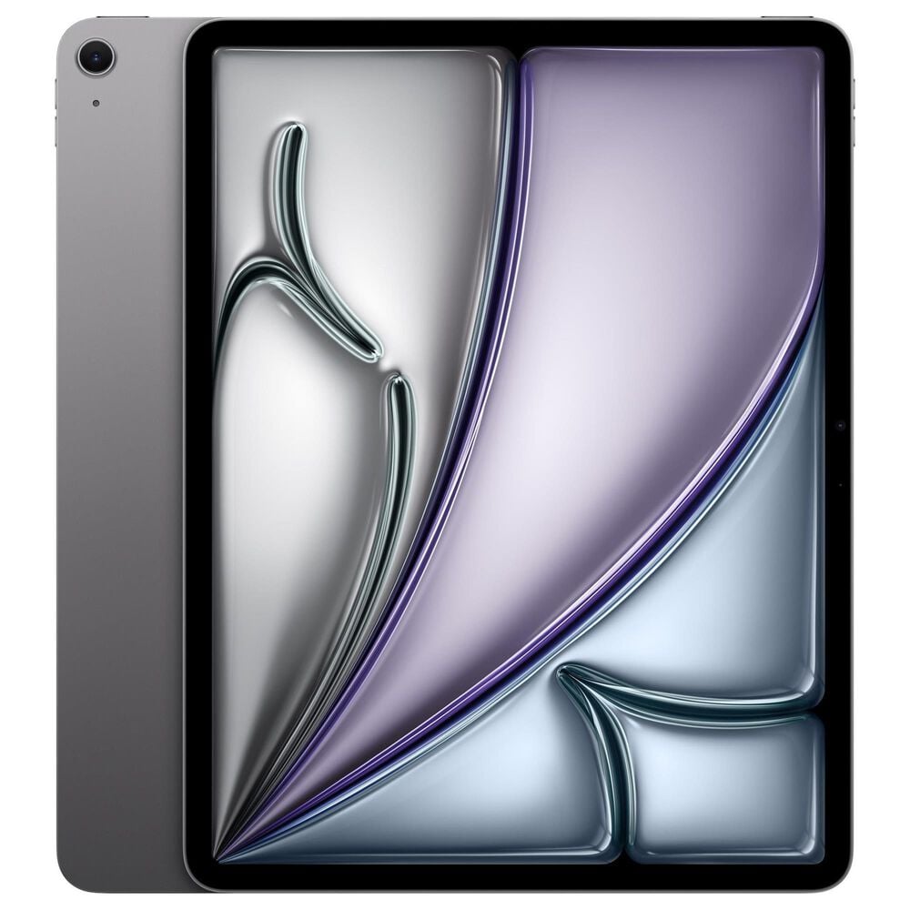 Apple 13-Inch iPad Air M3 Chip Wi-Fi 128GB in Space Gray &#40;Latest Model&#41; with 2-Year AppleCare+, , large