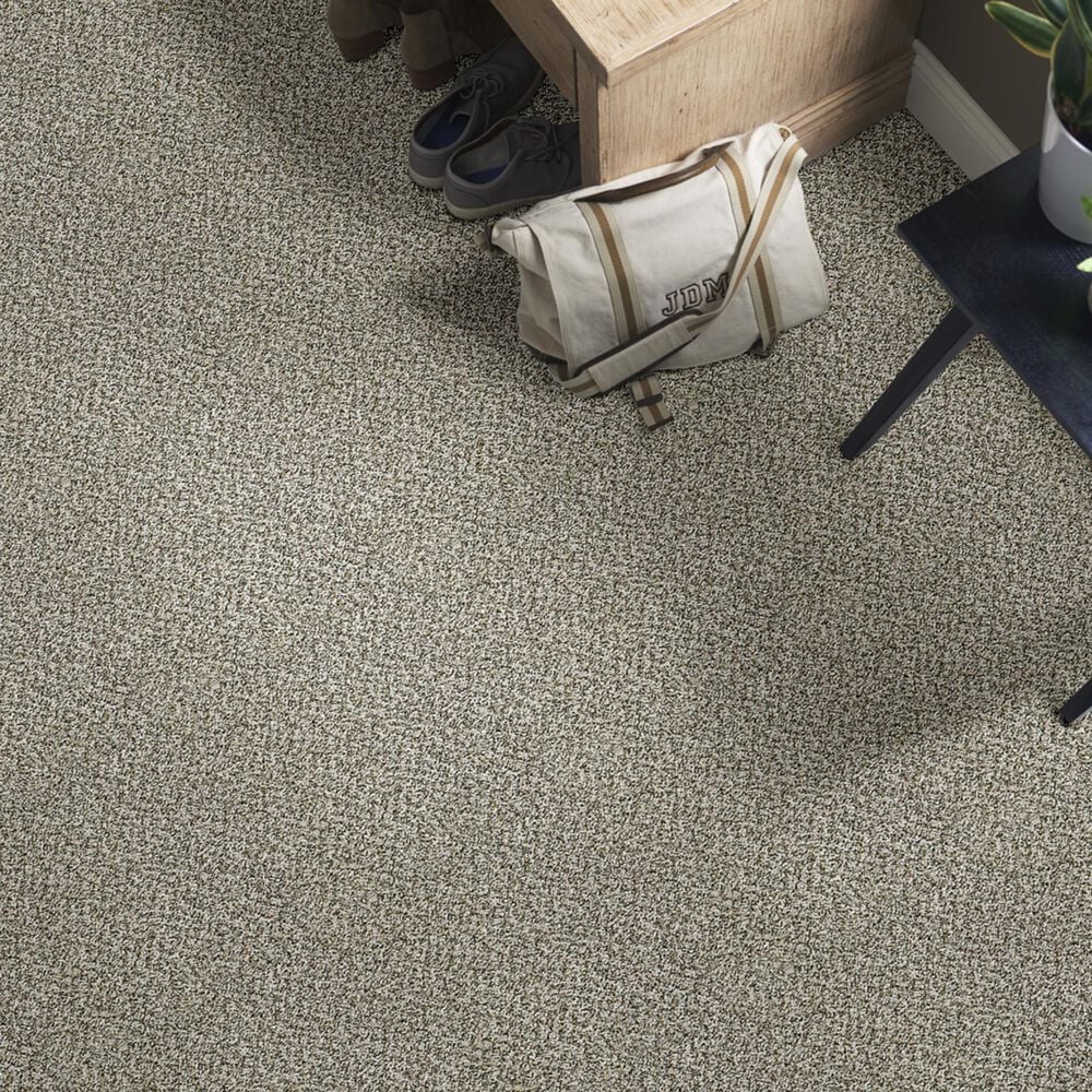 Shaw Break Away Berber Carpet in Clam Shell, , large