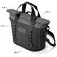 YETI Hopper M30 2.0 Tote Soft Cooler in Olive and King Crab Orange, , large
