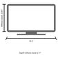 Furrion Aurora 55" Class Full Shade 4K UHD LED Smart webOS Outdoor TV, , large